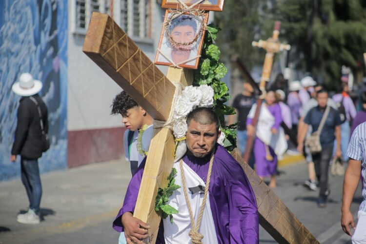 Este Viernes Santo se realiza la 180 Representación de la Pasión, Muerte y Resurrección de Cristo en la alcaldía Iztapalapa