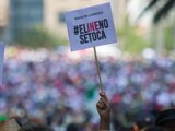 CIUDAD DE MÉXICO, 13NOVIEMBRE2022.- Ciudadanos marcharon en defensa del Instituto Nacional Electoral (INE) ante una posible reforma electoral impulsada por el gobierno federal. Los manifestantes partieron del Ángel de la Independencia rumbo al Monumento a la Revolución. Entre las personalidades que se observaron entre los contingentes están Santiago Creel, Héctor de Mauleón, y Claudio X González. La consigan principal fue "Yo vine a defender el INE", ante lo que ellos consideran como un atentado a la democracia.
FOTO: MOISÉS PABLO/CUARTOSCURO.COM