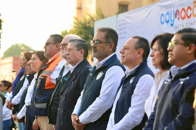 Alcalde Giovani Gutiérrez Aguilar encabeza ceremonia de conmemoración de víctima de los sismos de 1985 y 2017.