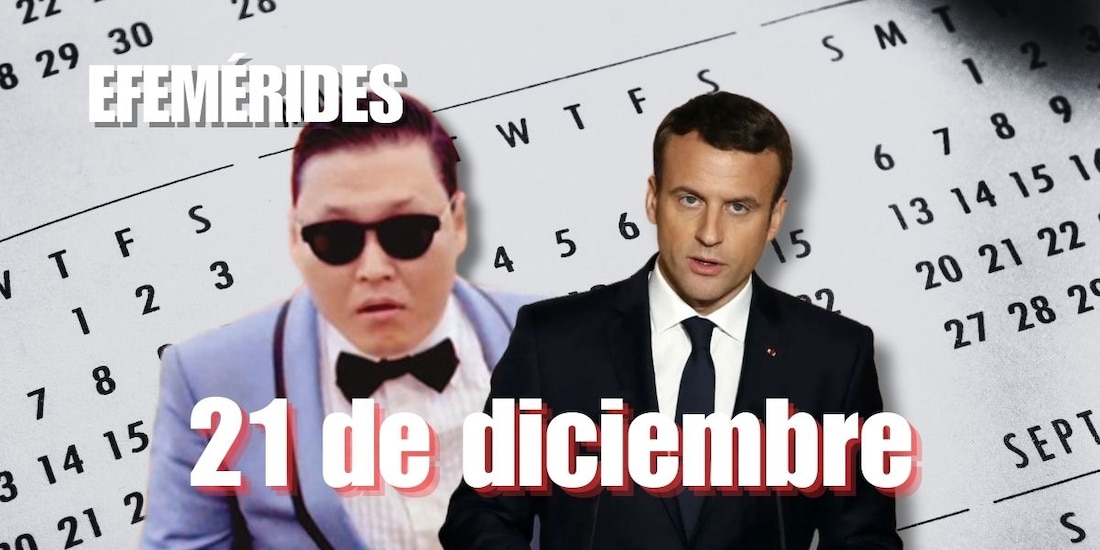 Efemérides de hoy, 21 de diciembre.