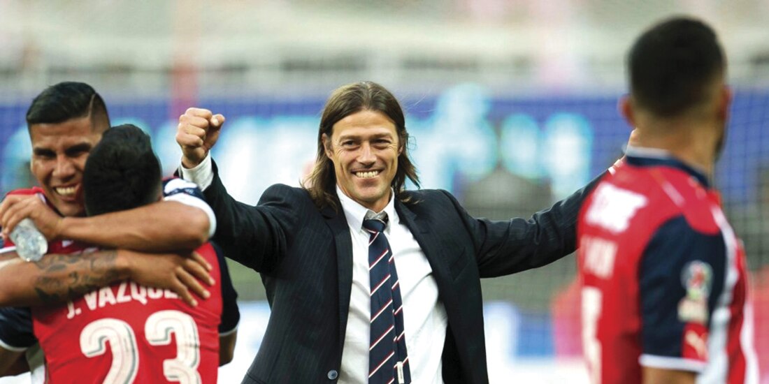 Matías Almeyda en su fase con las Chivas de Guadalajara