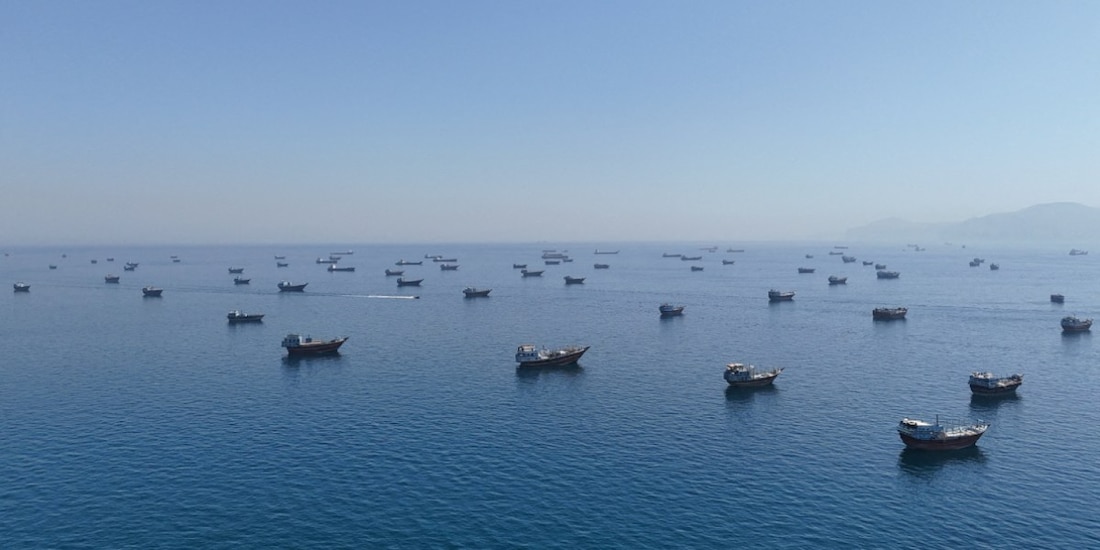 EU bombardea irán en respuesta a un ataque a un barco en el Estrecho de Ormuz