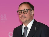 EL PRESIDENTE de la AMACC, Daniel Hidalgo, en los Premios Ariel.