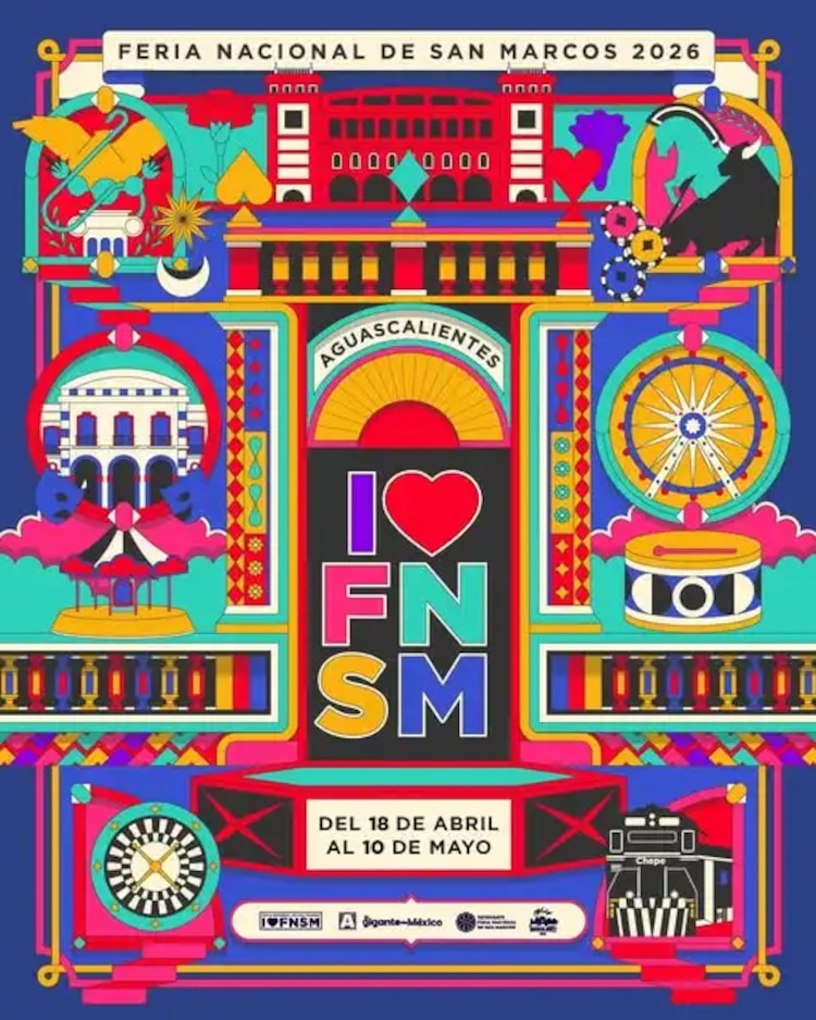 Cartel de la Feria Nacional de San Marcos 2026