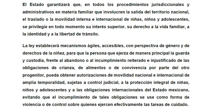 Iniciativa con proyecto de Decreto de la denominada “Ley Cazzu”.