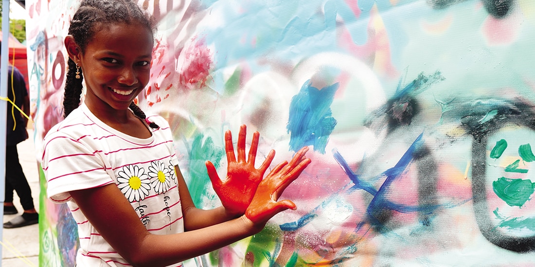 Llevar el color a donde sea necesario: Creativos por Venezuela