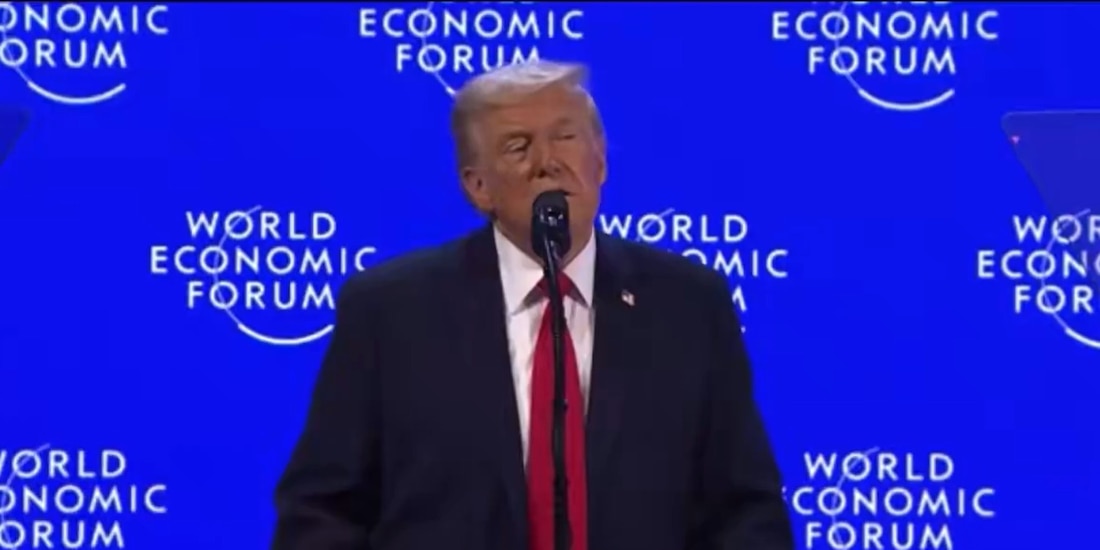 Donald Trump este miércoles en Suiza.