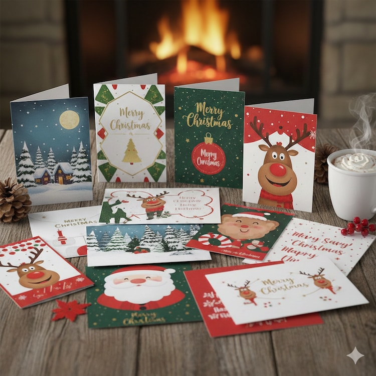 ¡Las tarjetas navideñas pueden ser el mejor regalo!