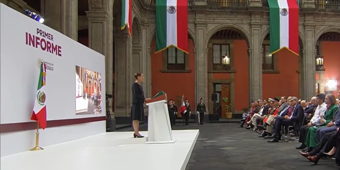 La Presidenta en Palacio Nacional
