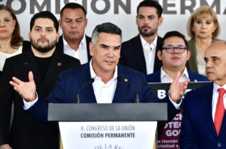 Alejandro Moreno, dirigente nacional del PRI.