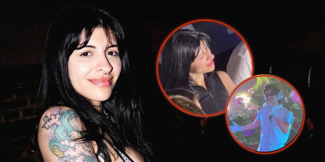 Cazzu en el concierto de Humbe