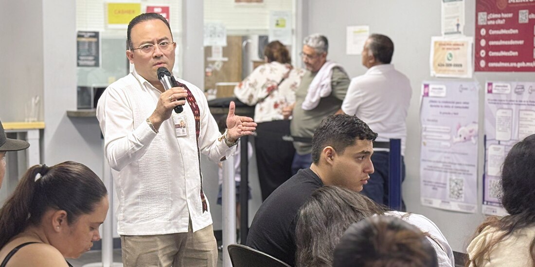Pável Meléndez, cónsul de México en Denver, el pasado 19 de agosto.