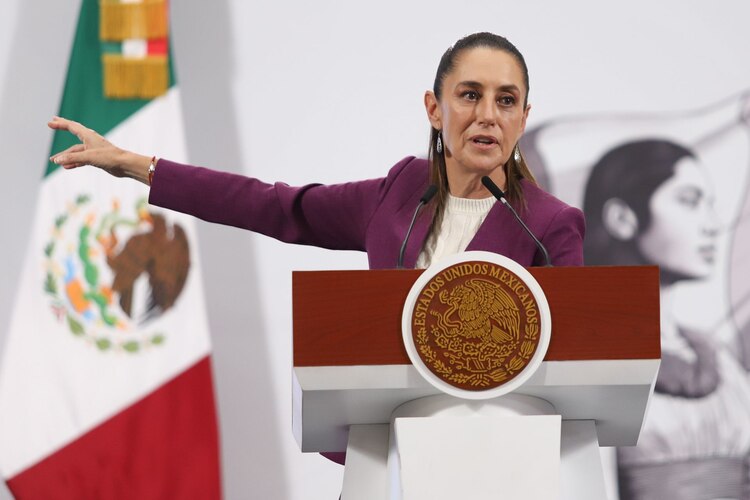 La presidenta de México, Claudia Sheinbaum, en fotografía de archivo.