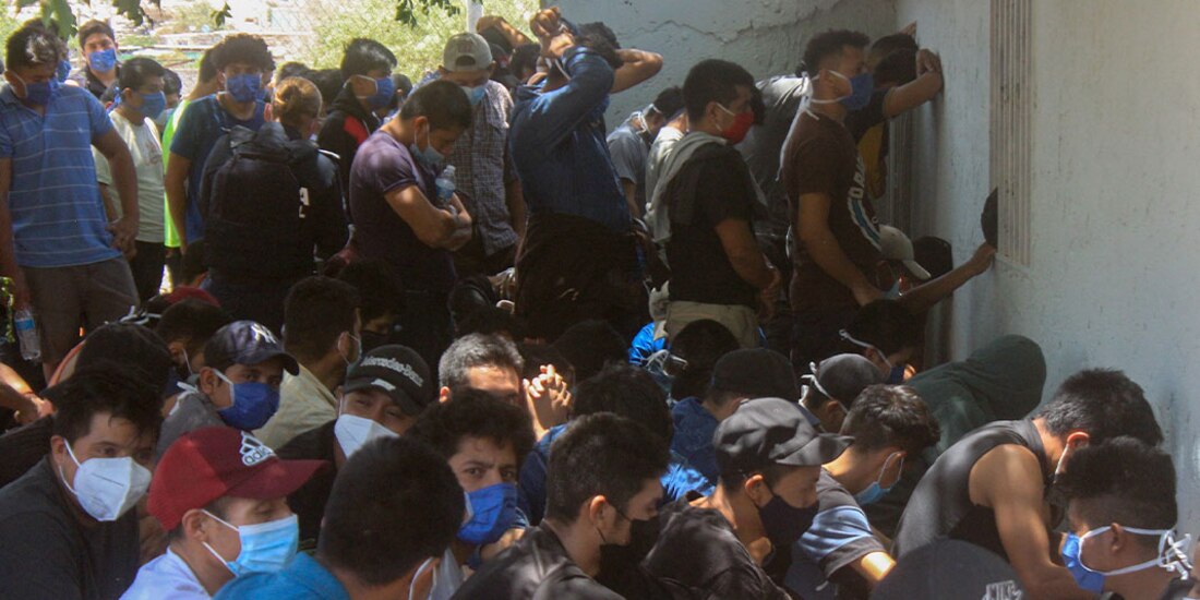 De acuerdo con la Unidad de Política Migratoria, el tránsito de personas de manera irregular que más llega a México proviene de Centroamérica y El Caribe.