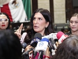 Kenia López Rabadán, presidenta de la Cámara de Diputados