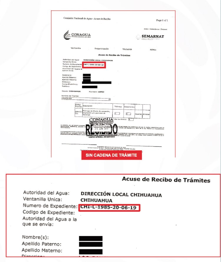 Las evidencias │ Ejemplos de presunta falsificación de títulos y falta de certeza en fechas de vencimiento.
