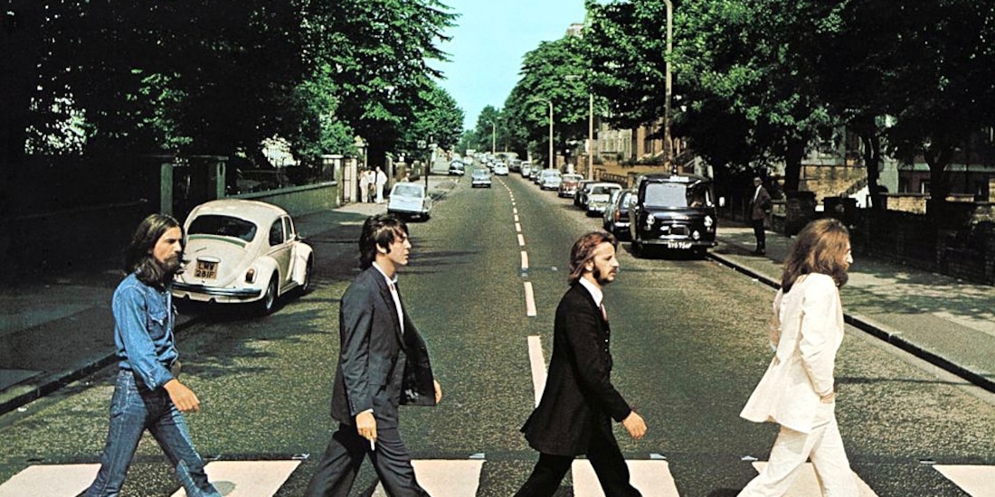 Iain MacMillan, la portada de Abbey Road, 1969.