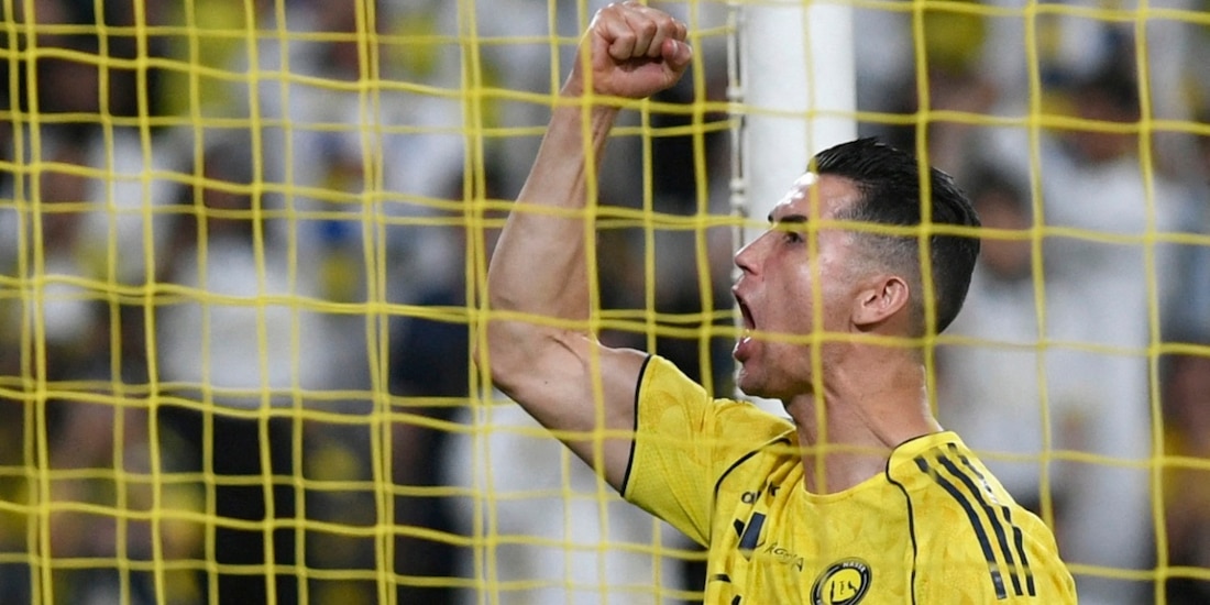 Cristiano Ronaldo hizo dos goles en su regreso a las canchas con el Al-Nassr.