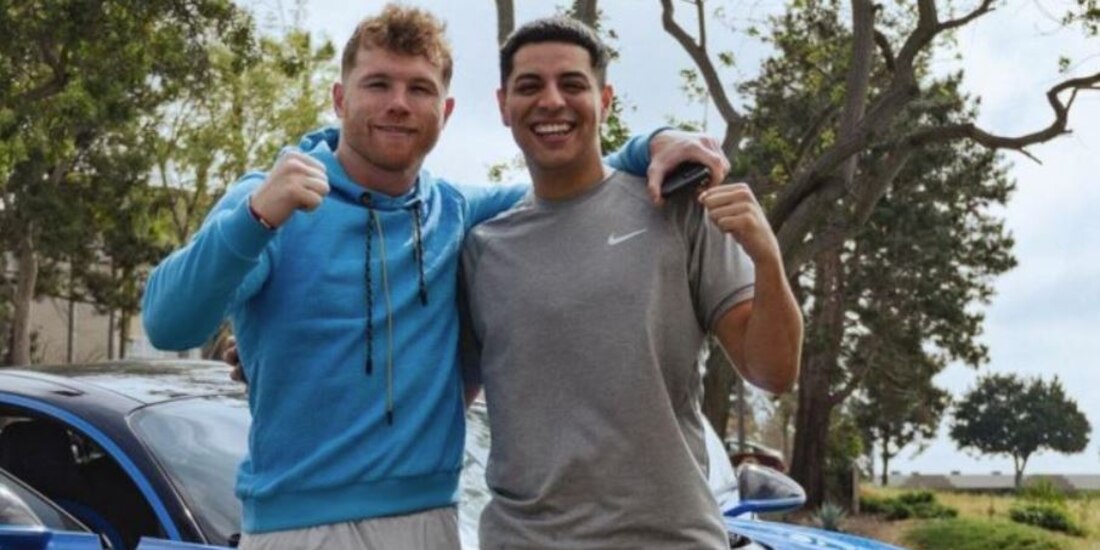 Así habría sido el momento en que Canelo Álvarez corrió a Eduin Caz de fiesta de su hija