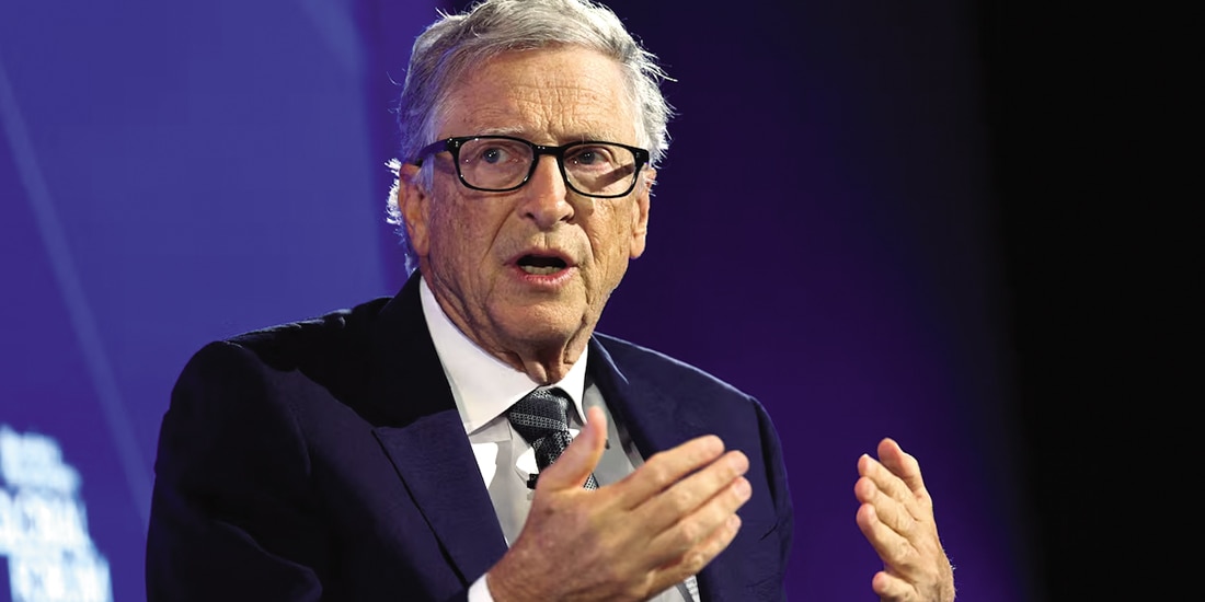 Bill Gates en el Foro Global anual de Bloomberg Philanthropies en Manhattan, el 24 de septiembre de 2025.