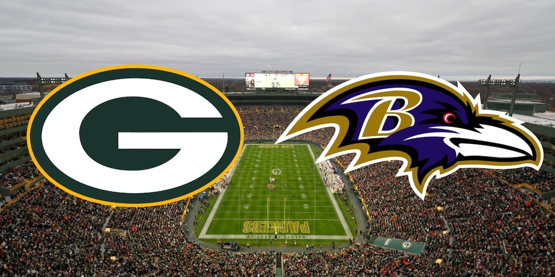 Lambeau Field es la sede del duelo entre Packers y Ravens en la Semana 17 de la NFL.