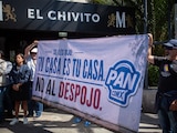 Conferencia de prensa del PAN Ciudad de México sobre acciones contra el despojo, el 3 de agosto de 2026.