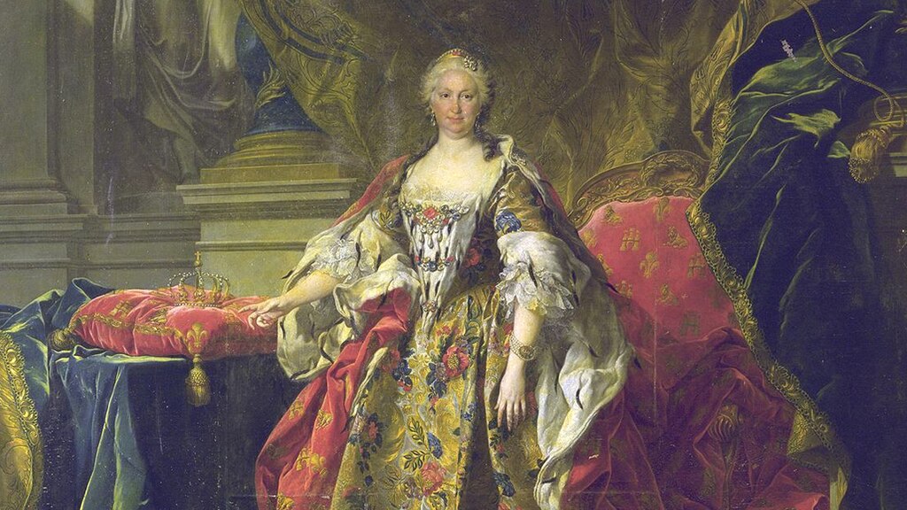 Louis-Michel van Loo, Retrato de Isabel Farnesio, óleo sobre tela, 1737.