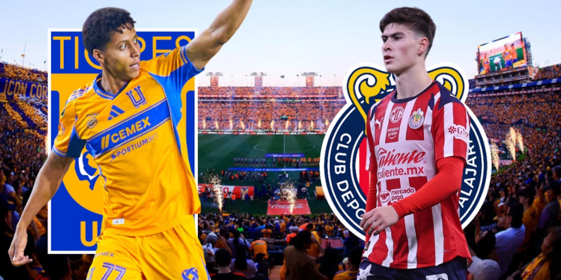 Tigres enfrenta a Chivas en el Universitario.