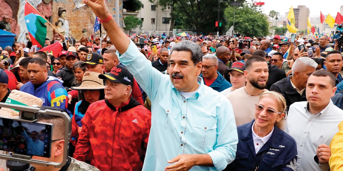 NICOLÁS MADURO, el 10 de diciembre.
