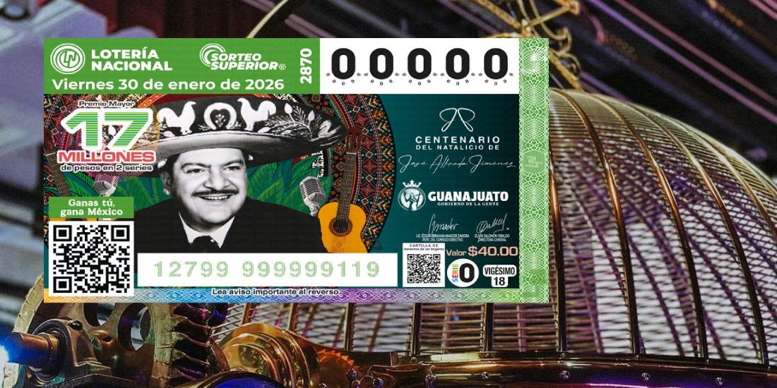 Primer Sorteo en Territorio de 2026 será en Dolores Hidalgo, Guanajuato.