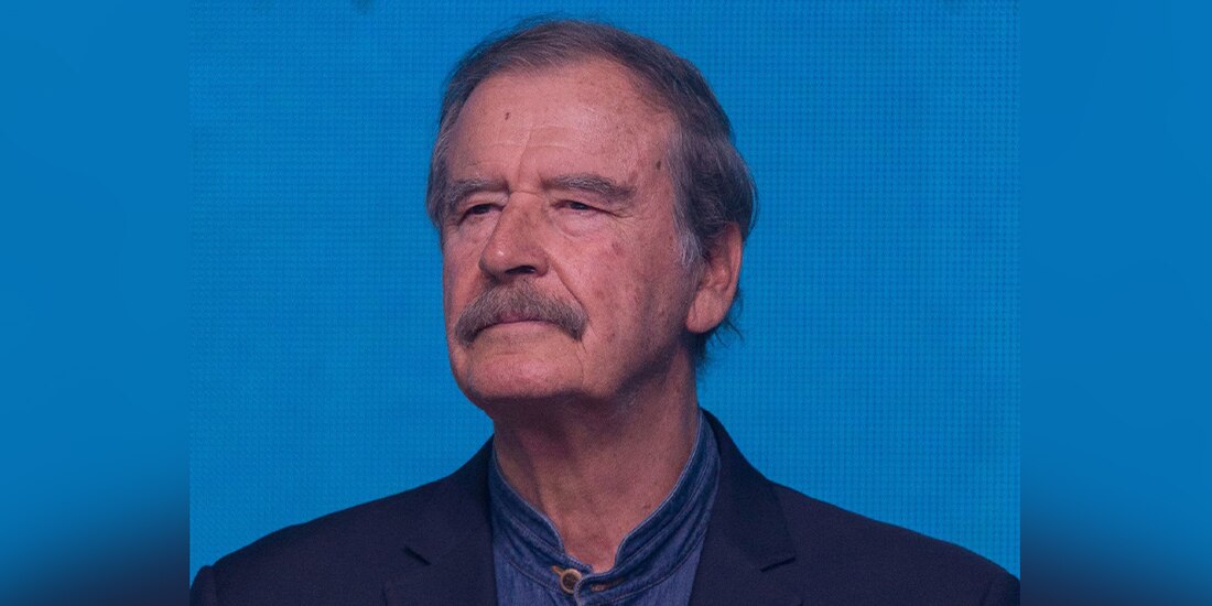 Vicente Fox Quesada, expresidente de México, durante el acto del 80 Aniversario del Partido Acción Nacional