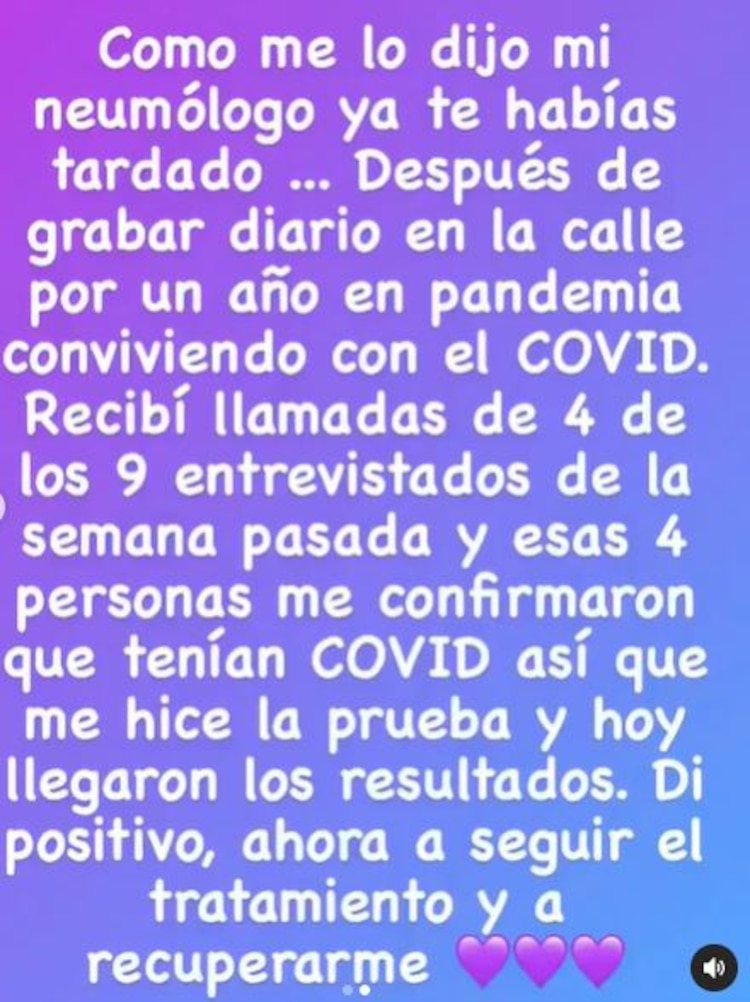 El mensaje de Tabata Jalil