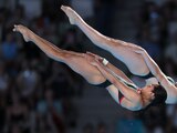 Alejandra Orozco y Gaby Agúndez en la final de clavados plataforma 10m en Juegos Olímpicos París 2024