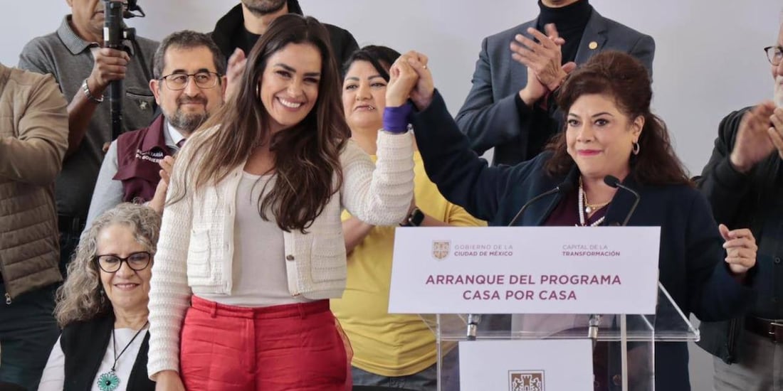 Clara Brugada elige a la Cuauhtémoc como primera alcaldía para mantener un gobierno coordinado con Alessandra Rojo de la Vega - La Razón de México