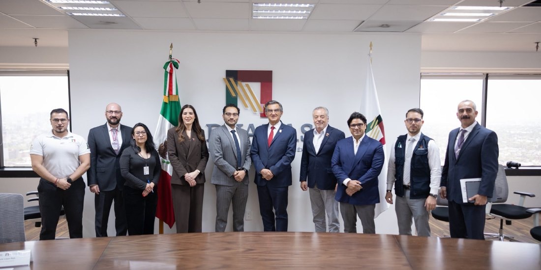 Américo Villarreal impulsa agenda aduanera estratégica con nuevo titular de la ANAM.