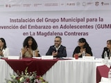 Instalan Grupo Municipal para la Prevención del Embarazo Adolescente en Magdalena Contreras.