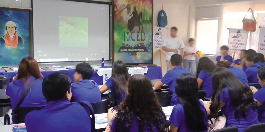 ASPECTO de la vida cotidiana en la preparatoria Antón Makárenko, antes del episodio de violencia.