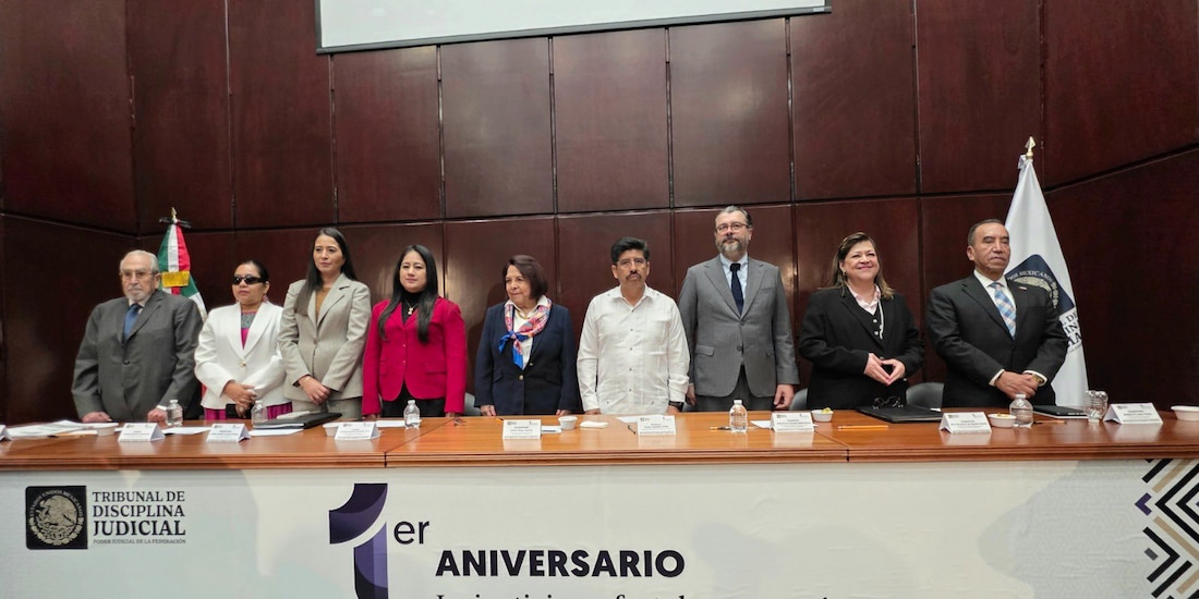Presentación de resultados del Tribunal de Disciplina Judicial