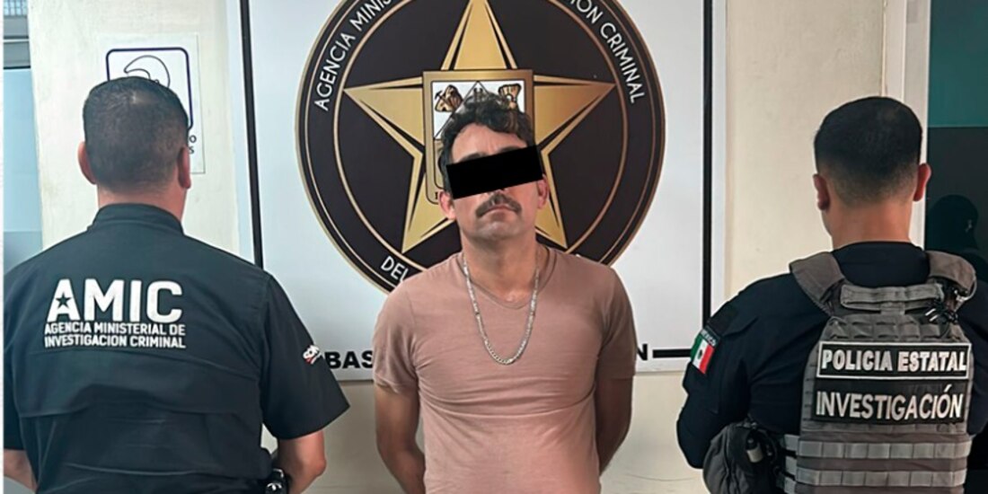 César Daniel “N”, alias “El Peye”, fue detenido en Ciudad Obregón.