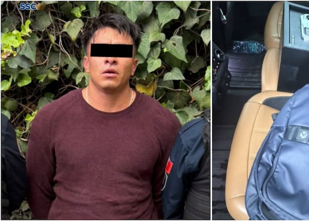 Un detenido y una caja de seguridad asegurada tras enfrentamiento en Lomas de Chapultepec.