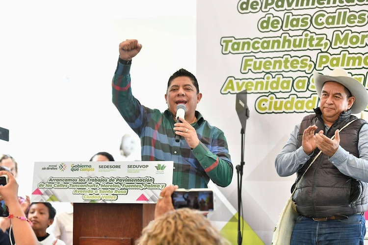 El gobernador de San Luis Potosí, Ricardo Gallardo Cardona.