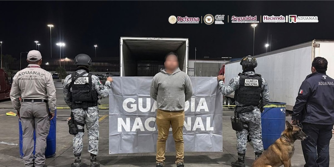 Conductor de unidad donde se localizó fentanilo y cocaína fue detenido.