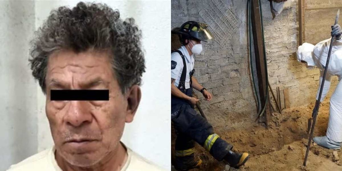 Andrés, sujeto detenido en el Estado de México, posiblemente ingería algunas de las partes del cuerpo de sus víctimas.