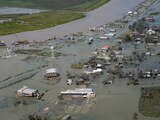 Paso del huracán "Laura" en Lousiana