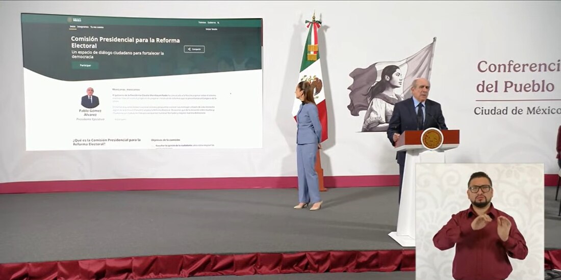 Pablo Gómez realizó la explicación esta mañana.