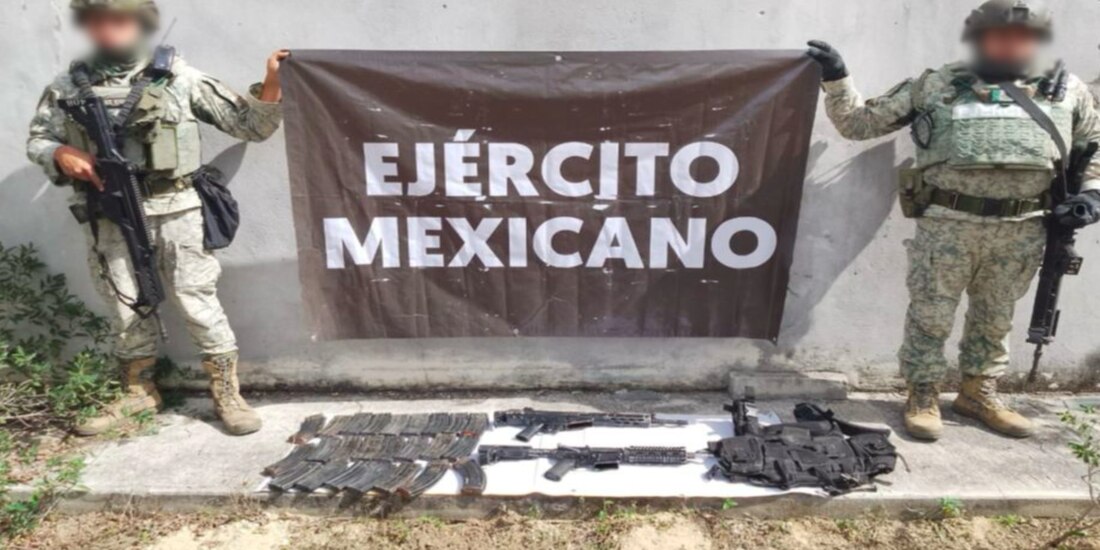 Acción del Ejército en Tamaulipas.