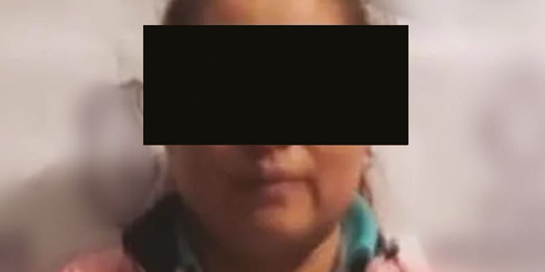 La exalcaldesa, en una imagen compartida por la Fiscalía de Veracruz en redes sociales, ayer.