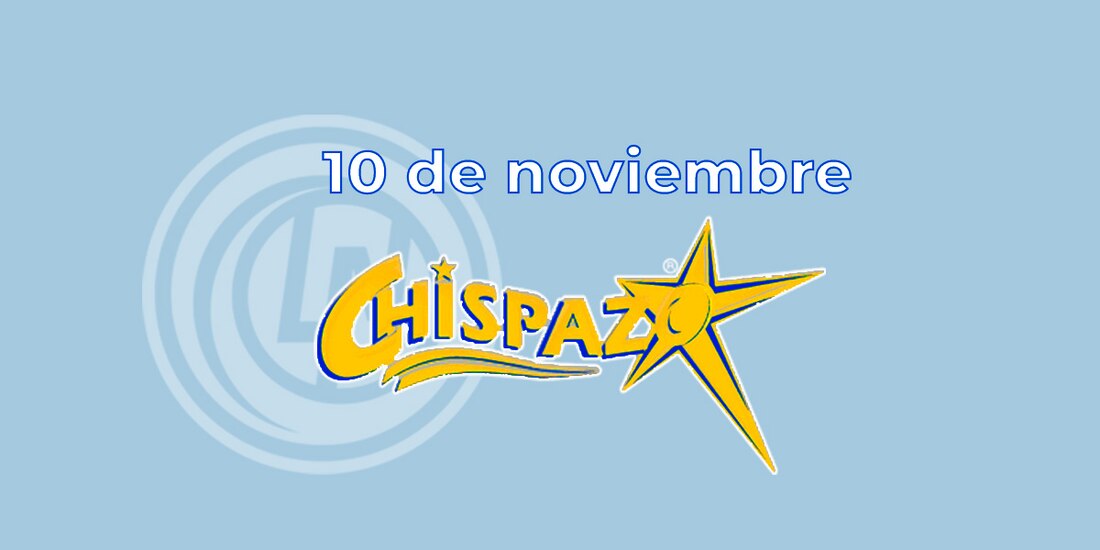 Resultados del Chispazo de hoy 10 de noviembre del 2024.