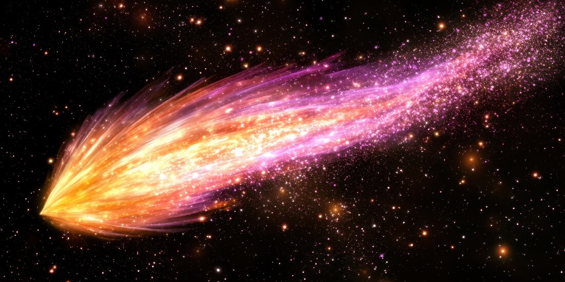 Imagen ilustrativa de un cometa