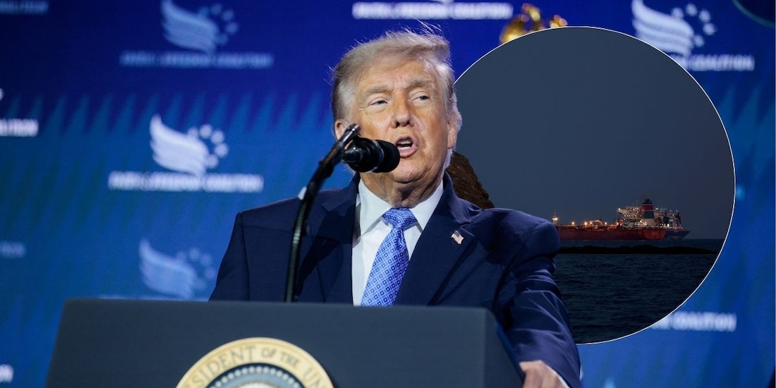 Trump acusa ataque de Irán a buques que transitaban por el Estrecho de Ormuz.
